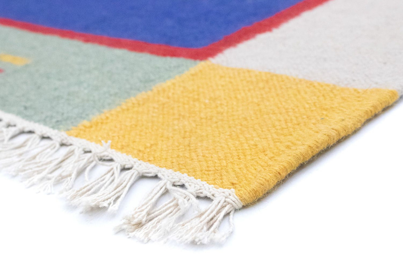 Moderne kilim Teppe 180x120cm - Ullteppe