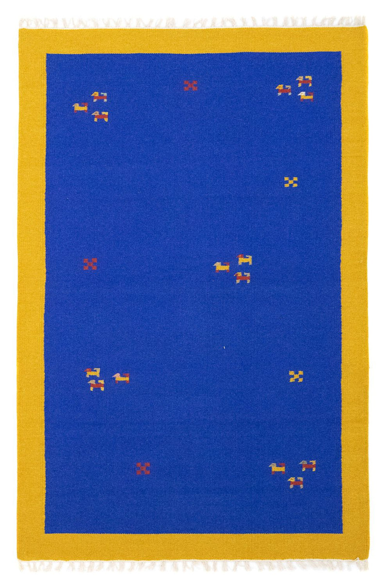 Moderne kilim Teppe 180x120cm - Ullteppe