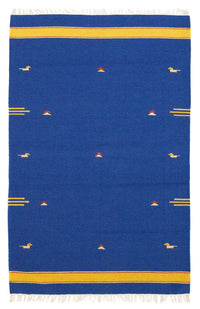 Moderne kilim Teppe 120x180cm - Ullteppe – product image