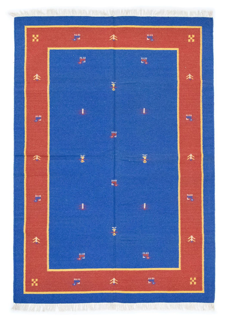 Moderne kilim Teppe 200x140cm - Ullteppe