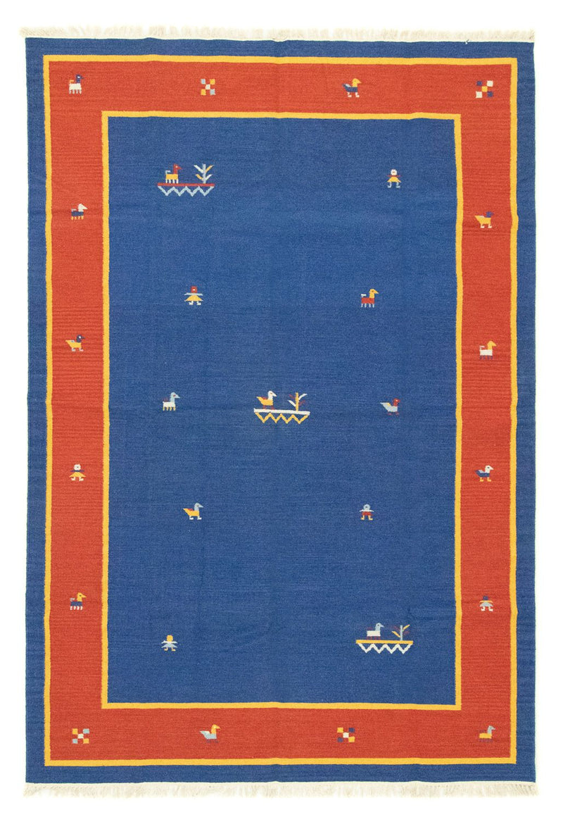 Moderne kilim Teppe 300x200cm - Ullteppe