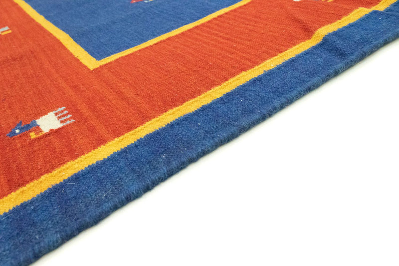 Moderne kilim Teppe 300x200cm - Ullteppe