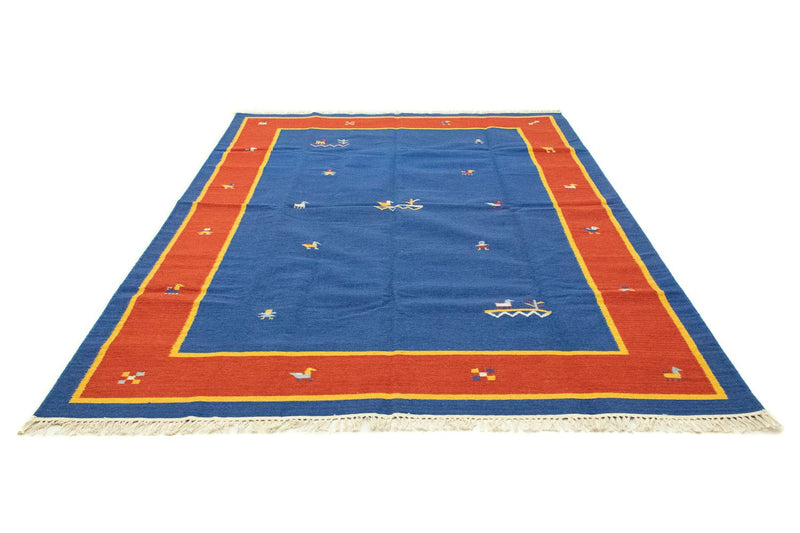 Moderne kilim Teppe 300x200cm - Ullteppe