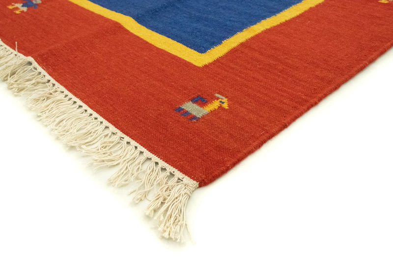 Moderne kilim Teppe 300x200cm - Ullteppe