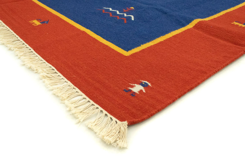 Moderne kilim Teppe 300x200cm - Ullteppe