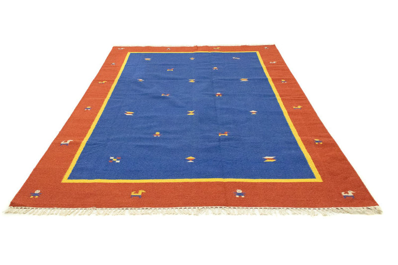 Moderne kilim Teppe 300x200cm - Ullteppe