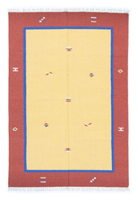 Moderne kilim Teppe 200x140cm - Ullteppe – product image