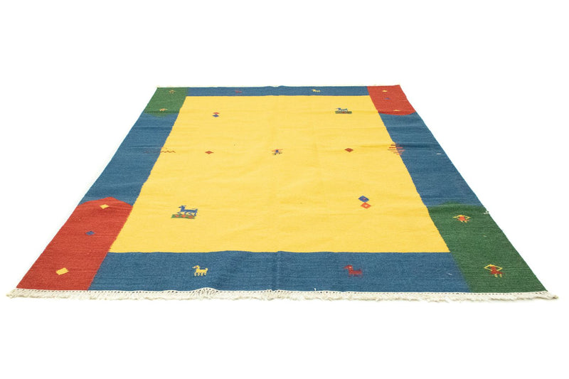 Moderne kilim Teppe 200x300cm - Ullteppe
