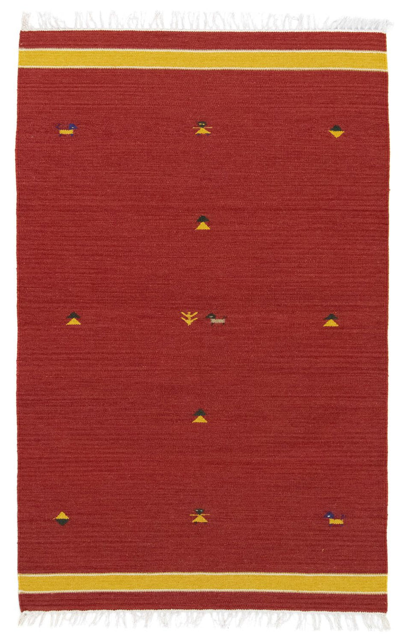 Kelim teppe - Trendy - 180 x 120 cm - rust