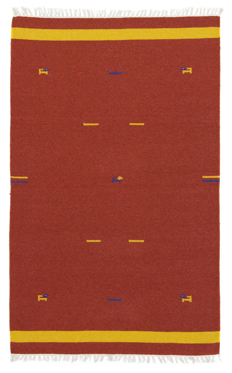 Moderne kilim Teppe 180x120cm - Ullteppe