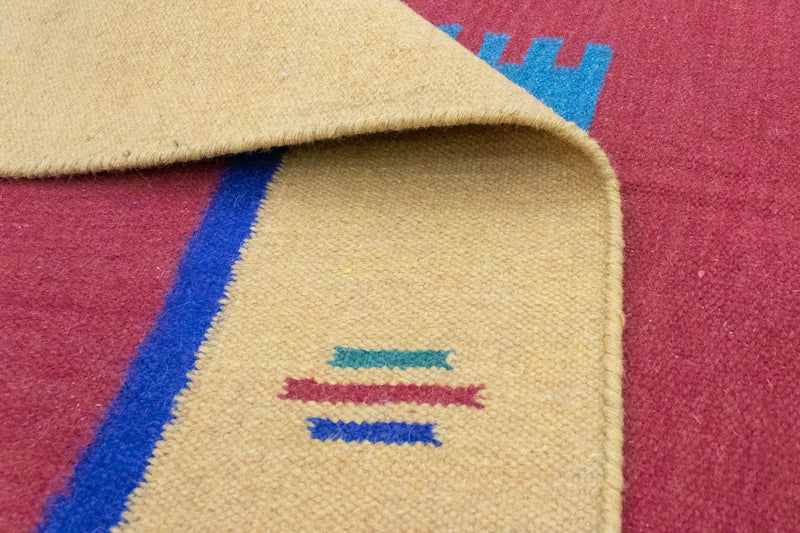 Moderne kilim Teppe 200x140cm - Ullteppe