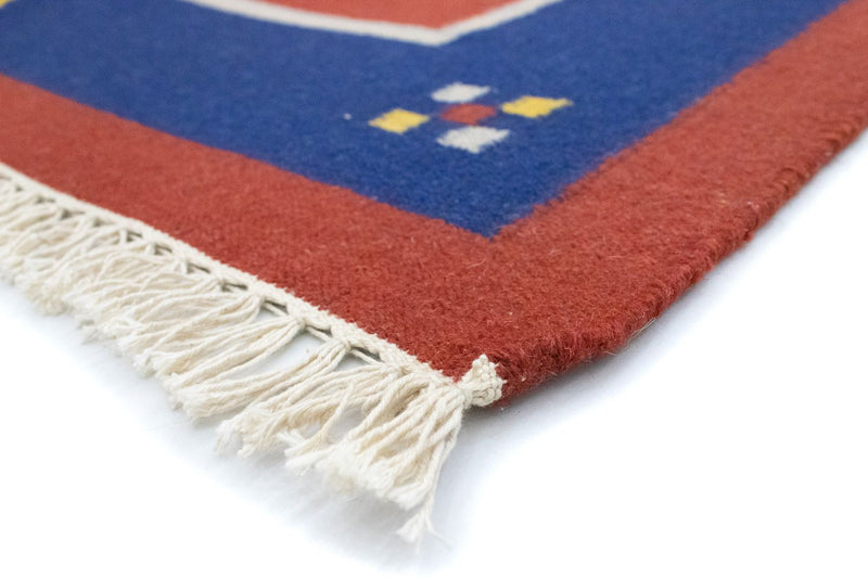 Moderne kilim Teppe 200x140cm - Ullteppe