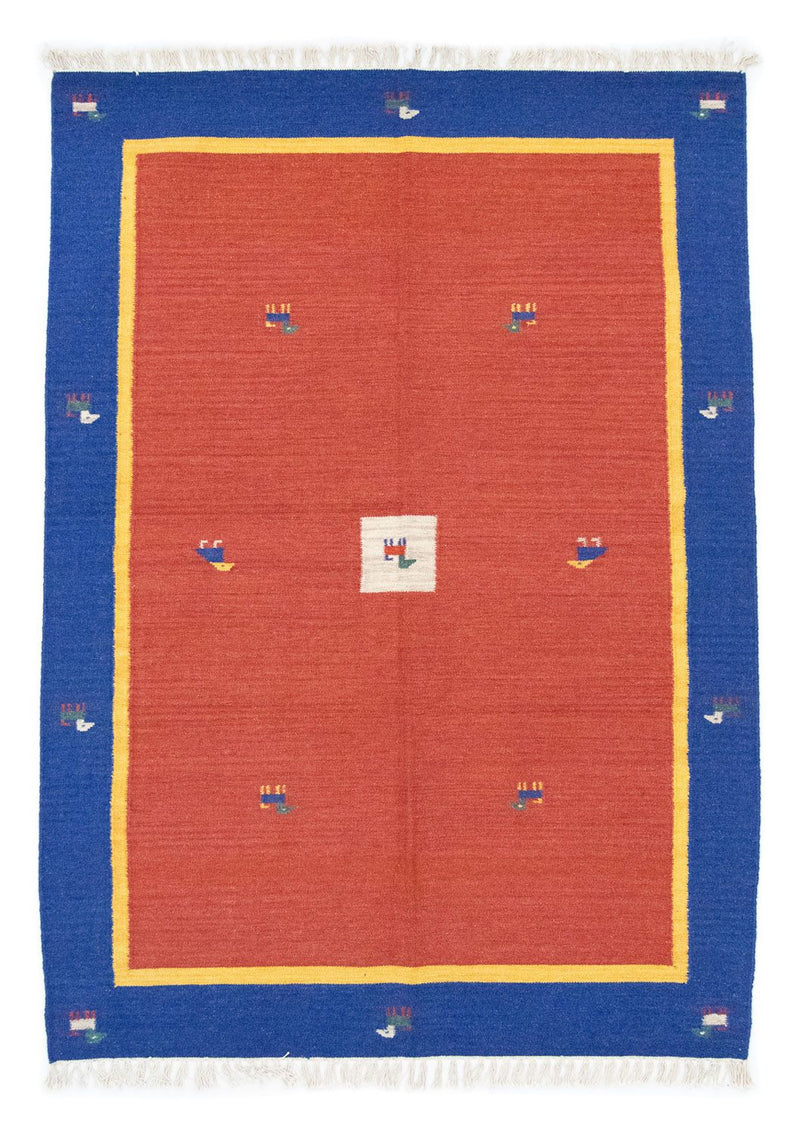 Moderne kilim Teppe 140x200cm - Ullteppe