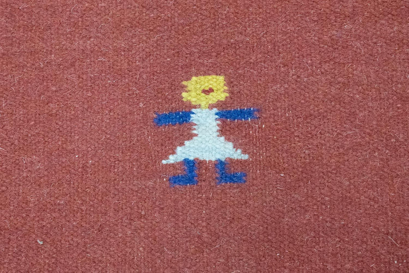 Moderne kilim Teppe 200x140cm - Ullteppe
