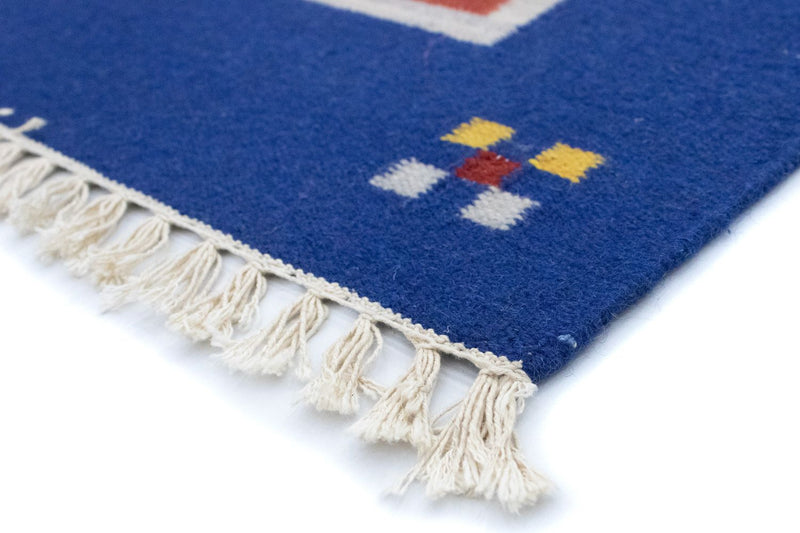 Moderne kilim Teppe 200x140cm - Ullteppe