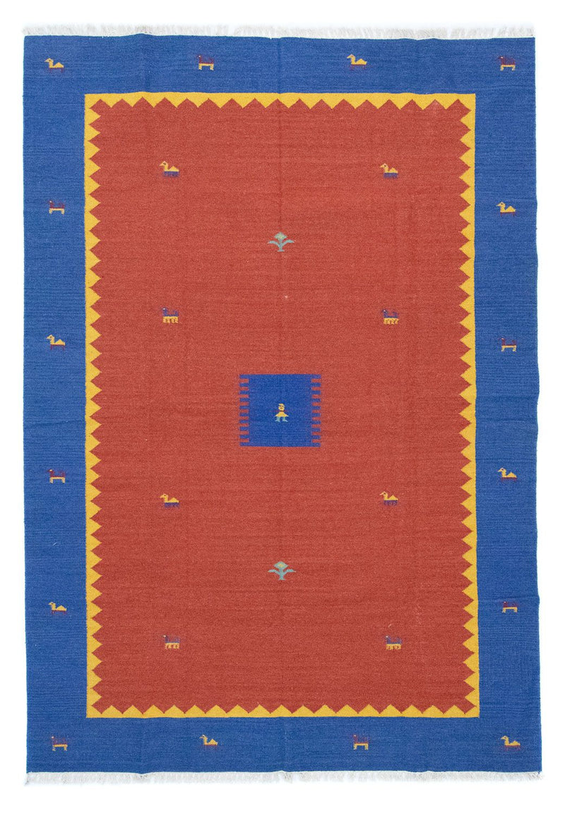 Moderne kilim Teppe 300x200cm - Ullteppe