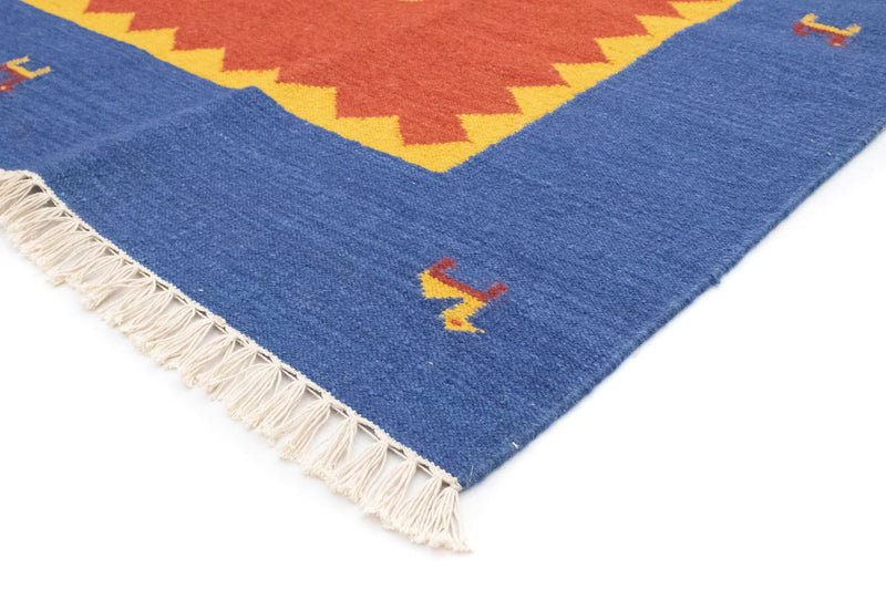 Moderne kilim Teppe 300x200cm - Ullteppe