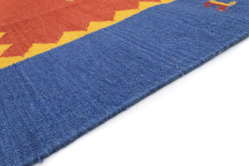 Moderne kilim Teppe 300x200cm - Ullteppe