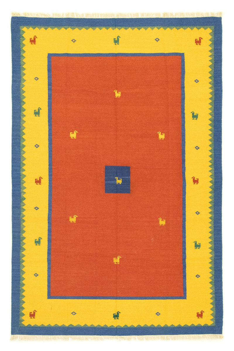 Moderne kilim Teppe 300x200cm - Ullteppe