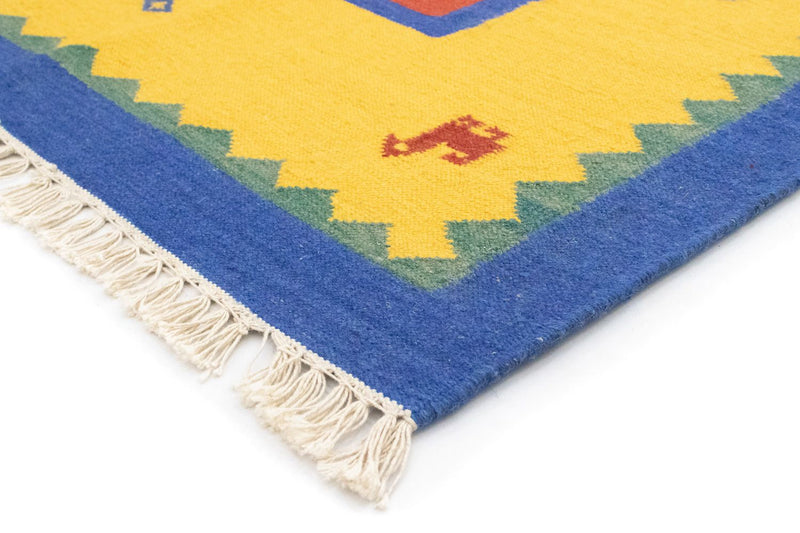 Moderne kilim Teppe 300x200cm - Ullteppe