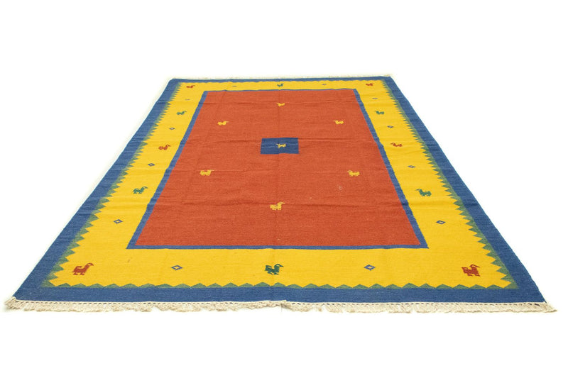 Moderne kilim Teppe 300x200cm - Ullteppe