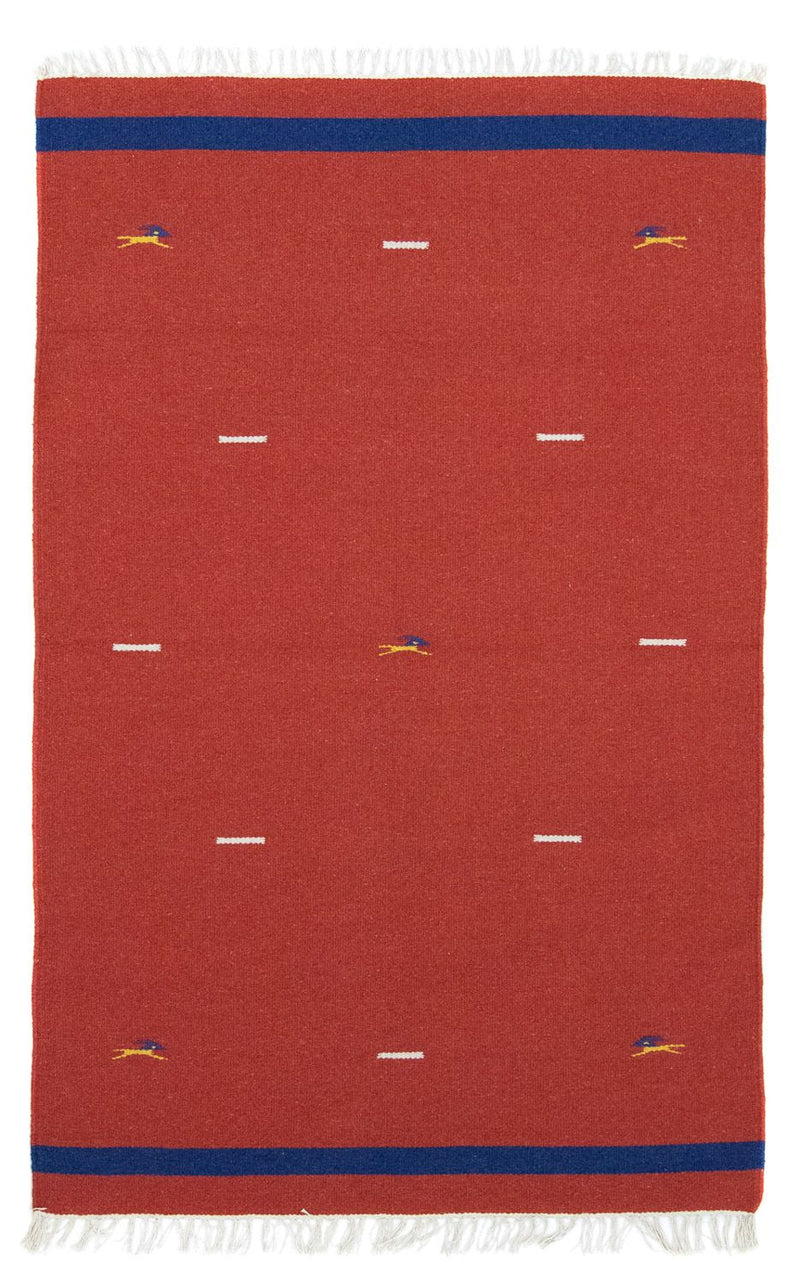 Moderne kilim Teppe 180x120cm - Ullteppe