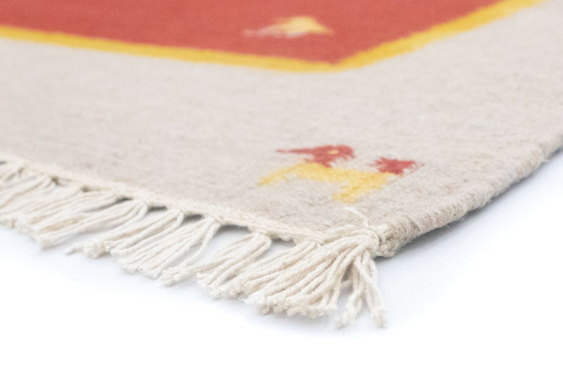 Moderne kilim Teppe 200x140cm - Ullteppe
