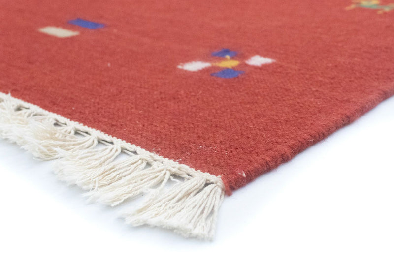 Moderne kilim Teppe 200x140cm - Ullteppe