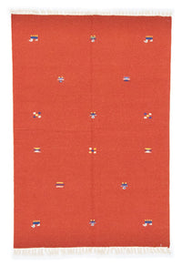 Moderne kilim Teppe 200x140cm - Ullteppe – product image