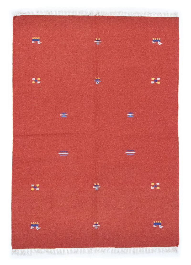 Moderne kilim Teppe 200x140cm - Ullteppe