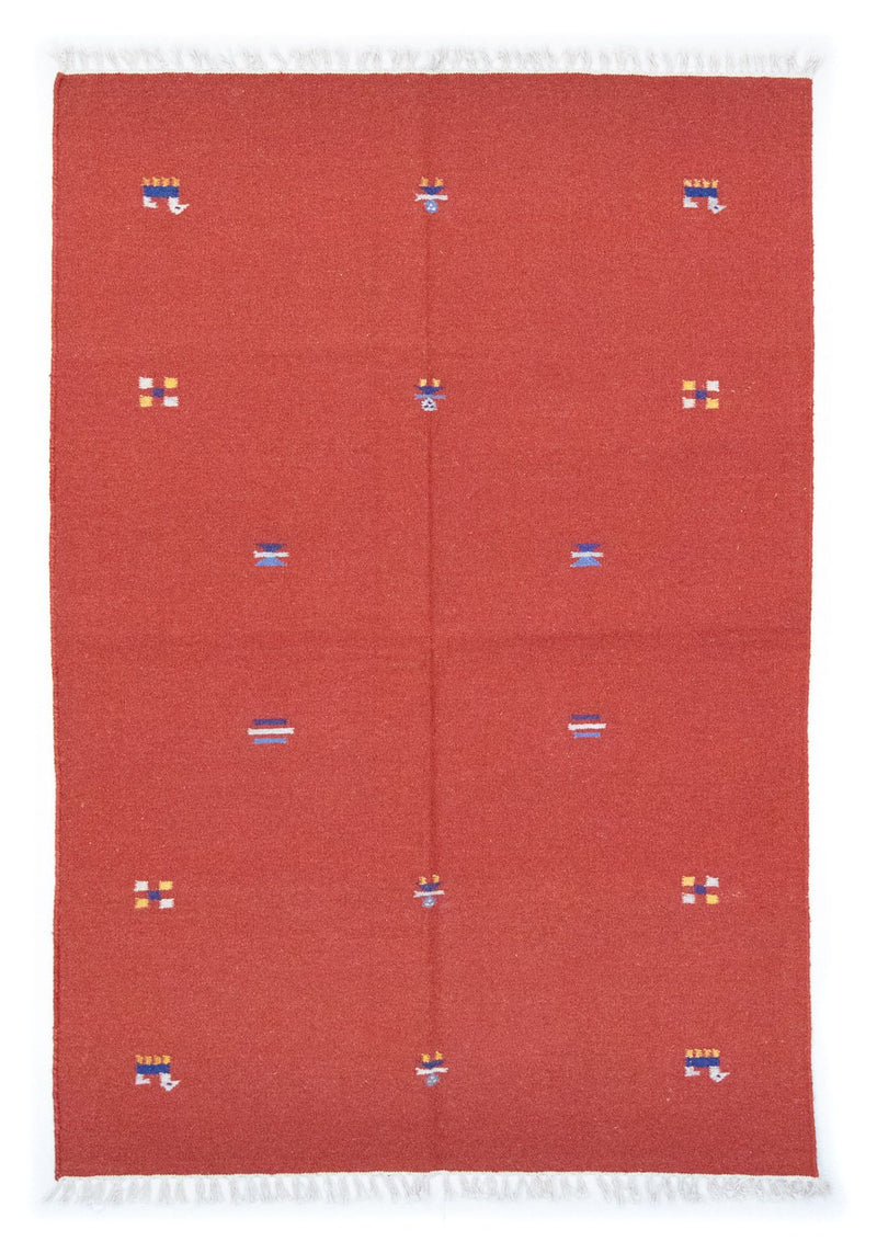 Moderne kilim Teppe 200x140cm - Ullteppe