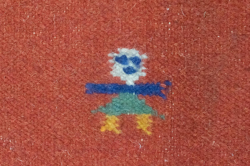Moderne kilim Teppe 200x140cm - Ullteppe