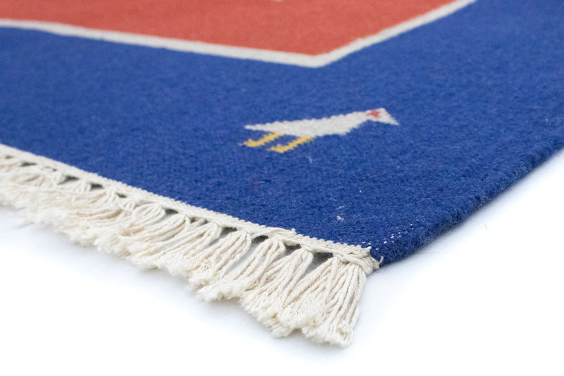 Moderne kilim Teppe 200x140cm - Ullteppe