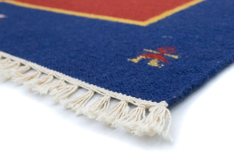 Moderne kilim Teppe 140x200cm - Ullteppe