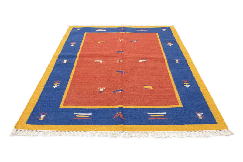 Moderne kilim Teppe 200x140cm - Ullteppe