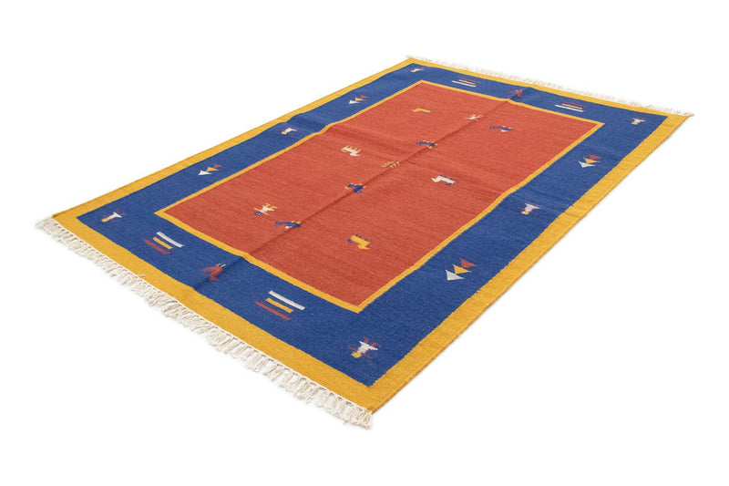 Moderne kilim Teppe 200x140cm - Ullteppe