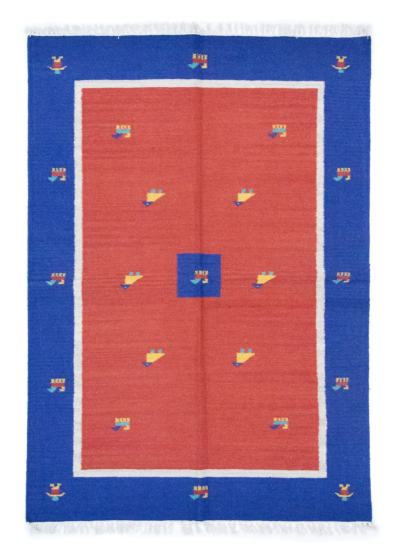 Moderne kilim Teppe 140x200cm - Ullteppe
