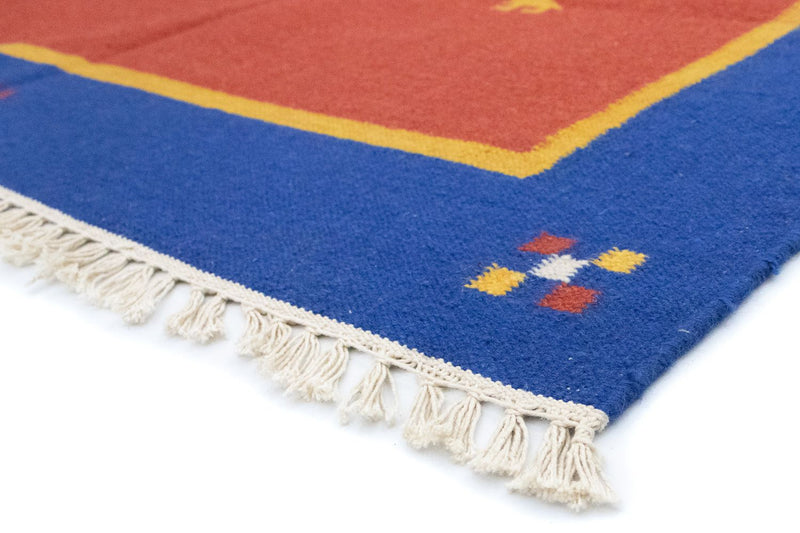 Moderne kilim Teppe 200x140cm - Ullteppe
