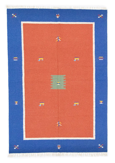 Moderne kilim Teppe 140x200cm - Ullteppe
