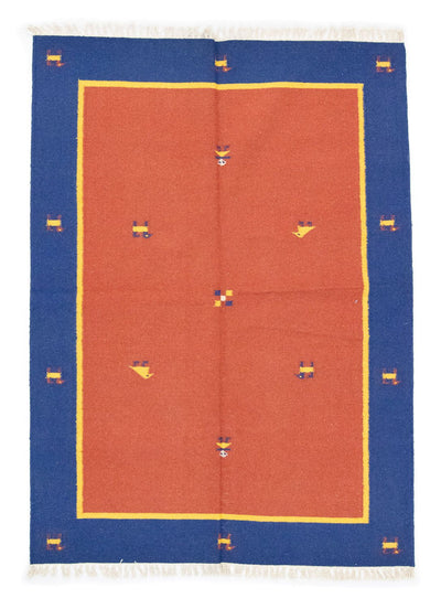 Moderne kilim Teppe 140x200cm - Ullteppe