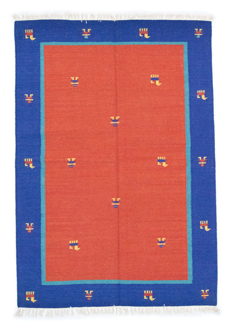 Moderne kilim Teppe 200x140cm - Ullteppe