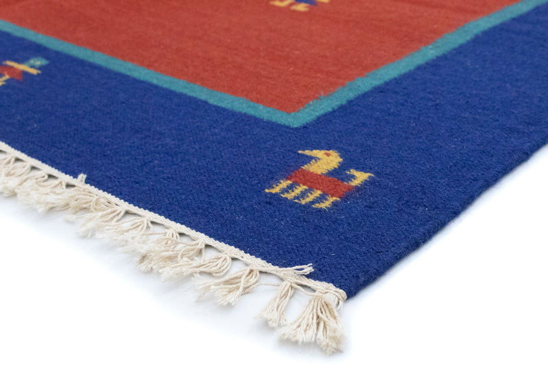 Moderne kilim Teppe 200x140cm - Ullteppe