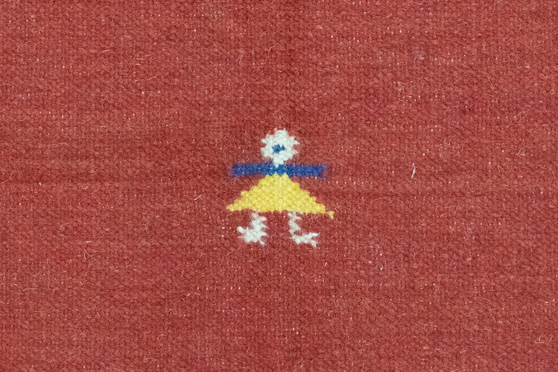 Moderne kilim Teppe 200x140cm - Ullteppe