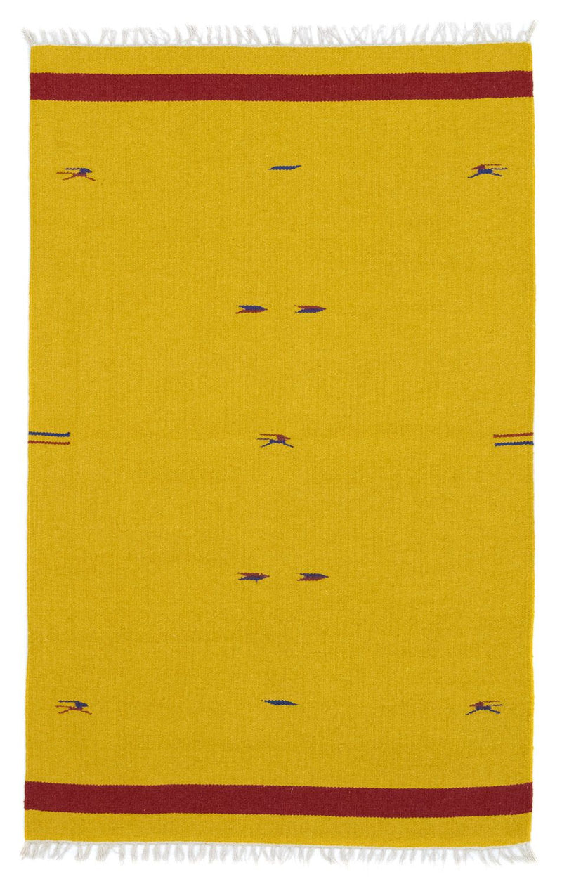 Moderne kilim Teppe 180x120cm - Ullteppe
