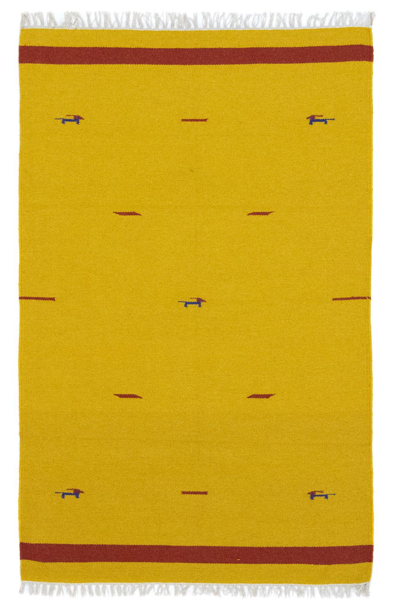 Moderne kilim Teppe 180x120cm - Ullteppe