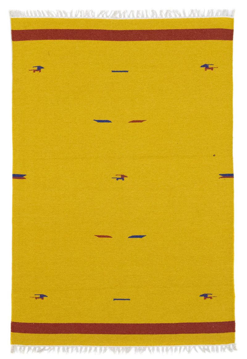Moderne kilim Teppe 180x120cm - Ullteppe