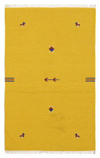 Moderne kilim Teppe 180x120cm - Ullteppe – product image
