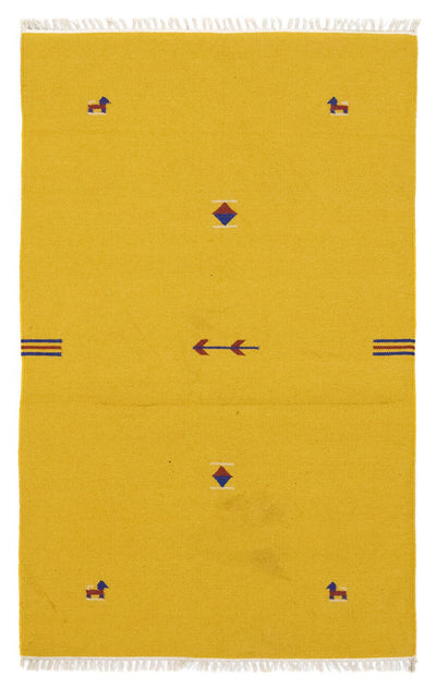 Moderne kilim Teppe 120x180cm - Ullteppe