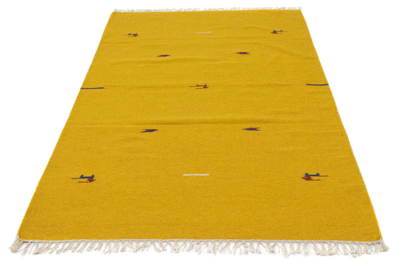Kelim teppe - Trendy - 180 x 120 cm - gul
