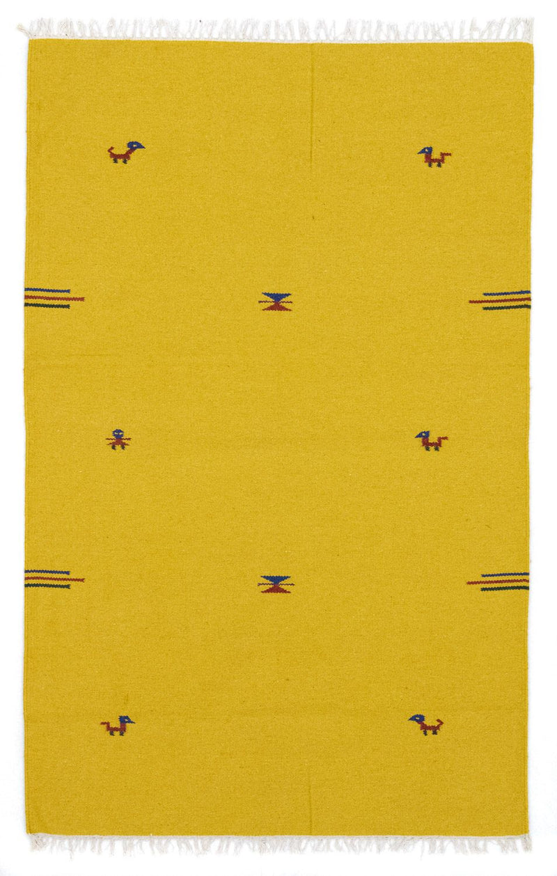 Moderne kilim Teppe 180x120cm - Ullteppe